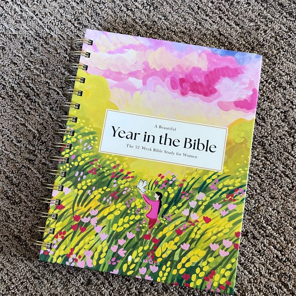 Hardcover Year in the Bible Journal